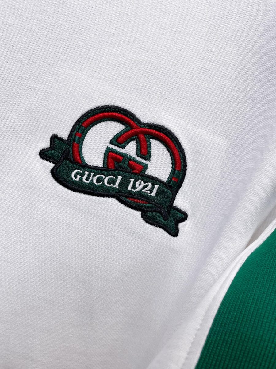 Gucci ~ Official counter synchronous update ~ The NEW high-style short-sleeved T-shirt 🔥🔥 Heavy launch thickened 300g high density/小玲 - Image 6
