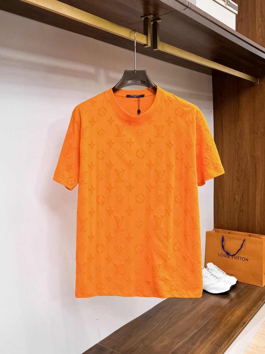 Louis Vuitton ~ Official counter synchronous update ~ The NEW high-style short-sleeved T-shirt 🔥🔥 Heavy launch thickened 300g high density/小玲 - Image 6