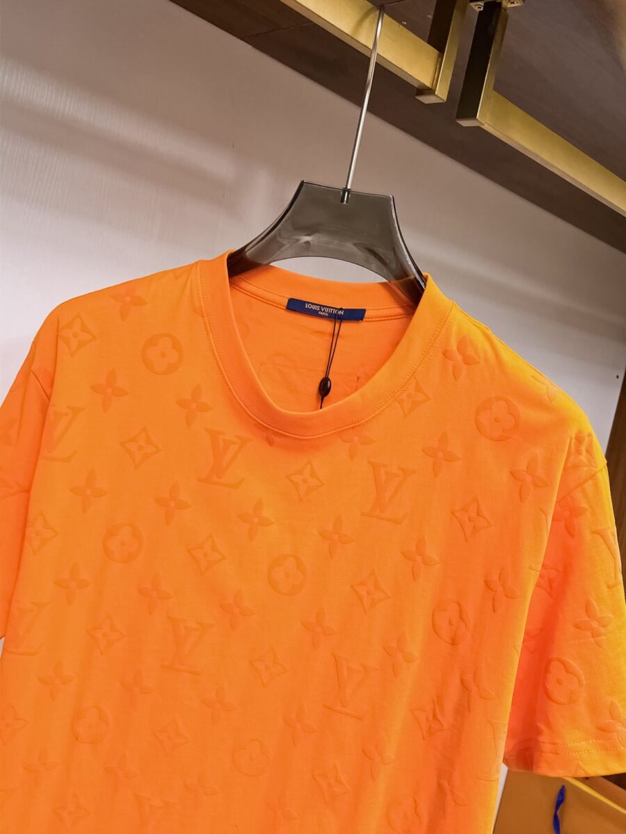 Louis Vuitton ~ Official counter synchronous update ~ The NEW high-style short-sleeved T-shirt 🔥🔥 Heavy launch thickened 300g high density/小玲 - Image 7