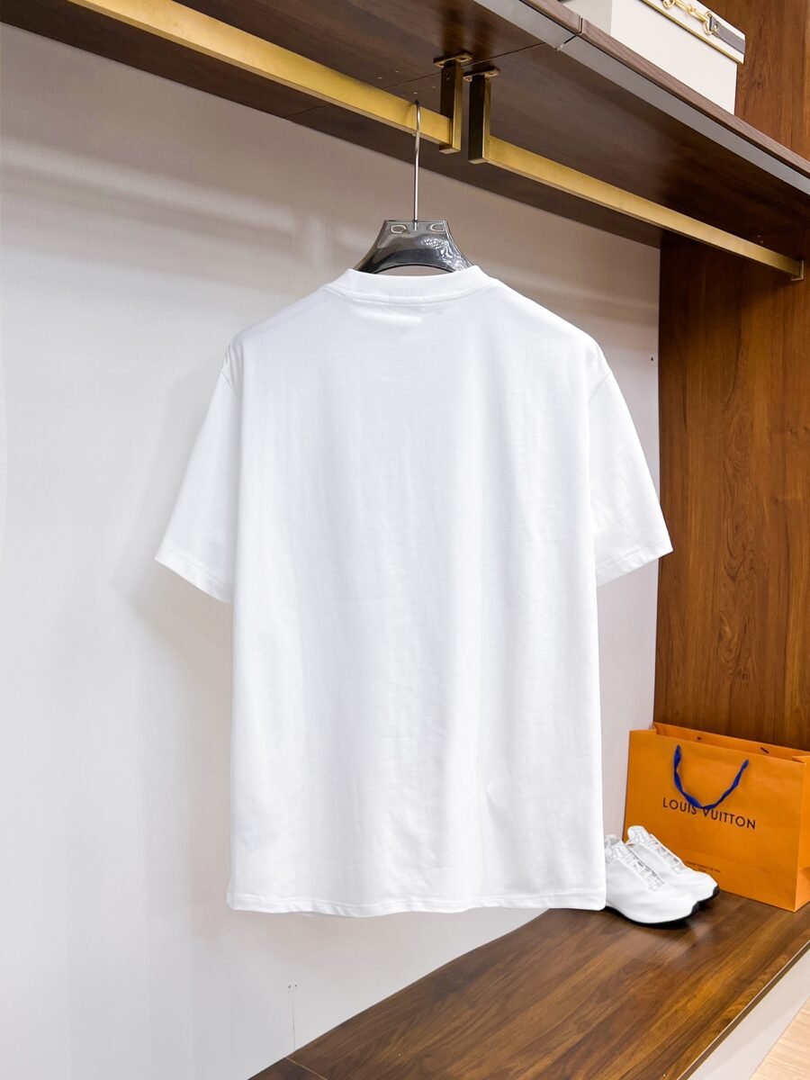 Prada ~ Official counter synchronous update ~ The NEW high-style short-sleeved T-shirt 🔥🔥 Heavy launch thickened 300g high density/小玲 - Image 10