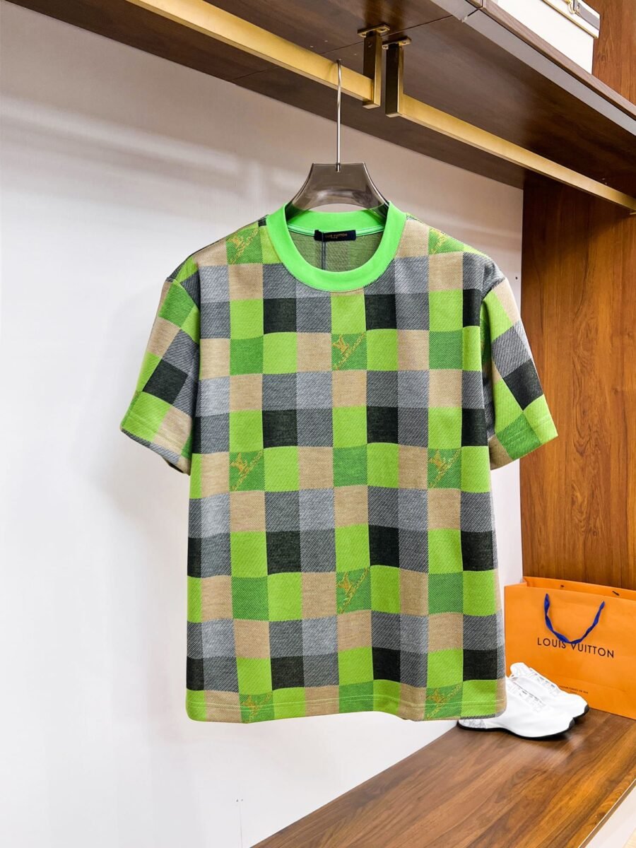 Louis Vuitton ~ Official counter synchronous update ~ The NEW high-style short-sleeved T-shirt 🔥🔥 Heavy launch thickened 300g high density/小玲 - Image 4