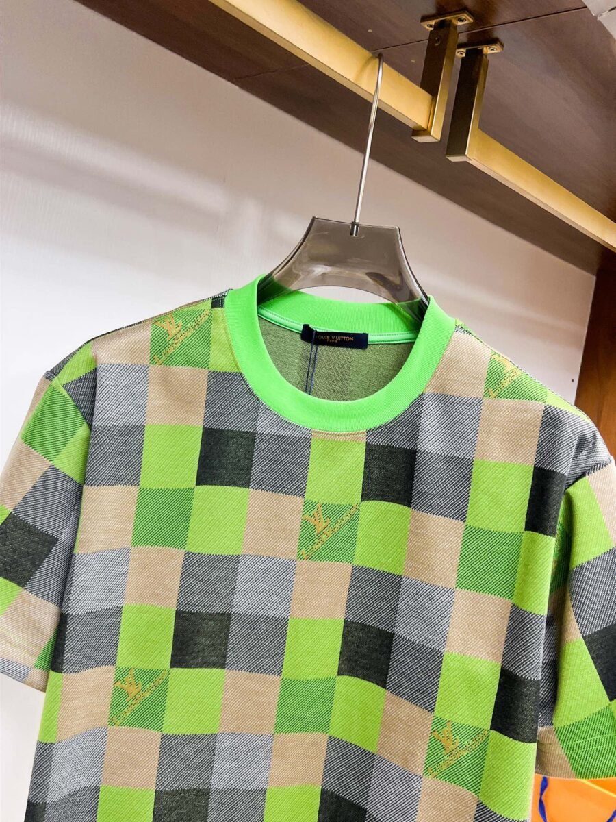 Louis Vuitton ~ Official counter synchronous update ~ The NEW high-style short-sleeved T-shirt 🔥🔥 Heavy launch thickened 300g high density/小玲 - Image 5