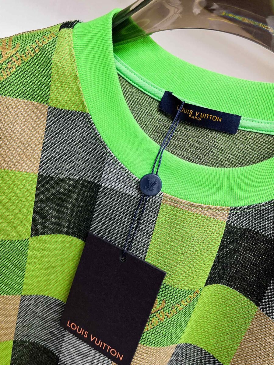 Louis Vuitton ~ Official counter synchronous update ~ The NEW high-style short-sleeved T-shirt 🔥🔥 Heavy launch thickened 300g high density/小玲 - Image 8
