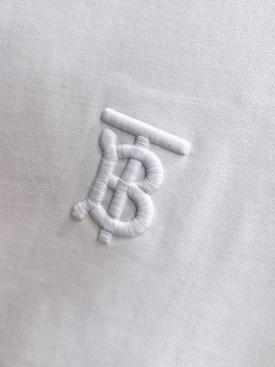 Burberry ~ Official counter synchronous update ~ The NEW high-style short-sleeved T-shirt 🔥🔥 Heavy launch thickened 300g high density/小玲 - Image 6