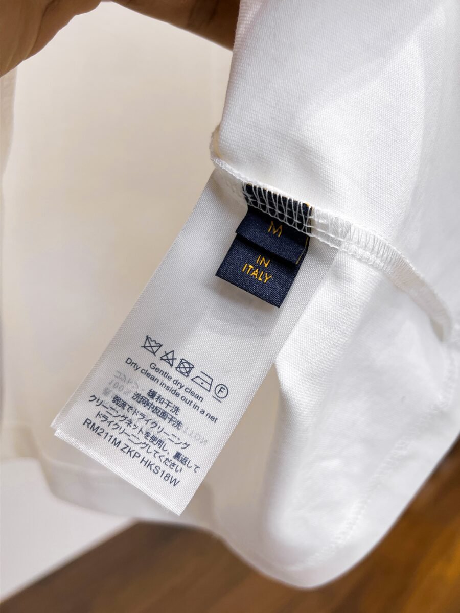 Louis Vuitton ~ Official counter synchronous update ~ The NEW high-style short-sleeved T-shirt 🔥🔥 Heavy launch thickened 300g high density/小玲 - Image 8