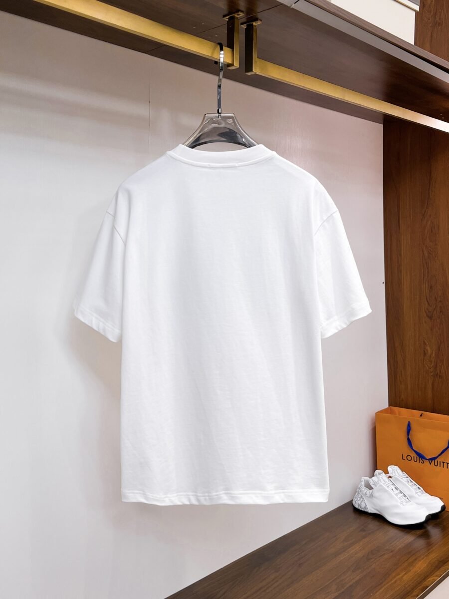 Prada ~ Official counter synchronous update ~ The NEW high-style short-sleeved T-shirt 🔥🔥 Heavy launch thickened 300g high density/小玲 - Image 10