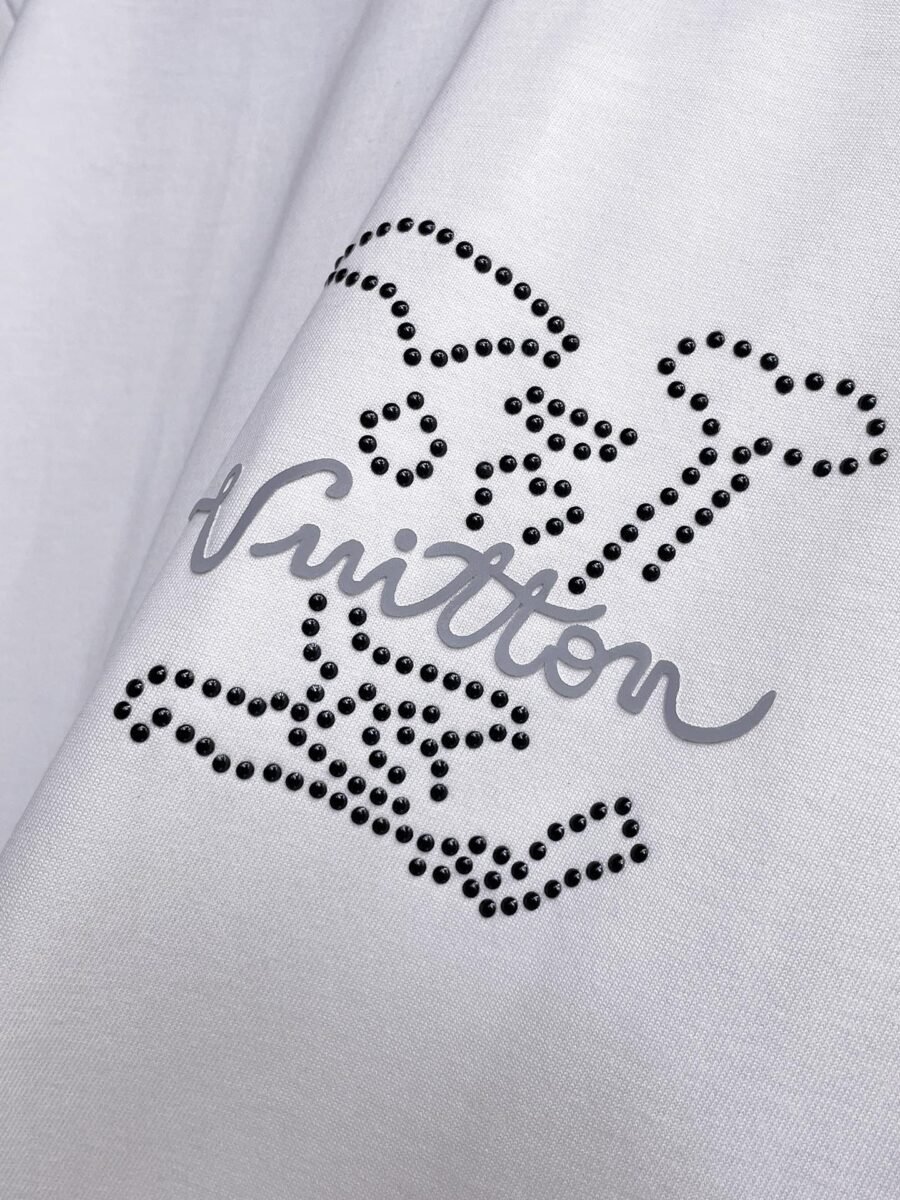 Louis Vuitton ~ Official counter synchronous update ~ The NEW high-style short-sleeved T-shirt 🔥🔥 Heavy launch thickened 280g high density/小玲 - Image 7