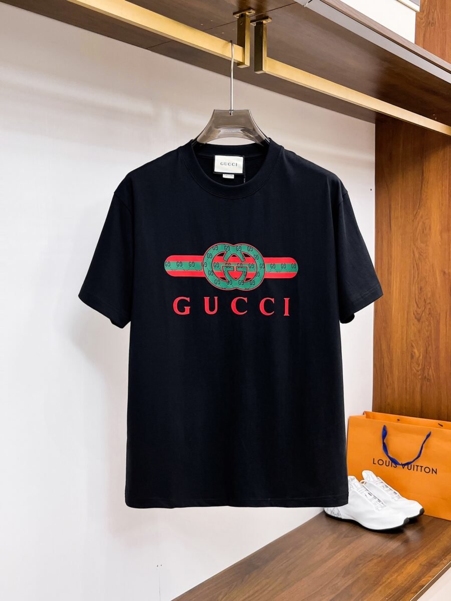 Gucci official counter update ~ new high quality short sleeve T-shirt 🔥🔥 heavy launch 300g high density/小玲 - Image 3