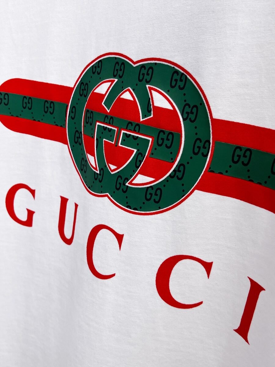 Gucci official counter update ~ new high quality short sleeve T-shirt 🔥🔥 heavy launch 300g high density/小玲 - Image 6
