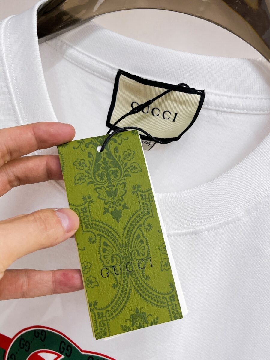 Gucci official counter update ~ new high quality short sleeve T-shirt 🔥🔥 heavy launch 300g high density/小玲 - Image 7