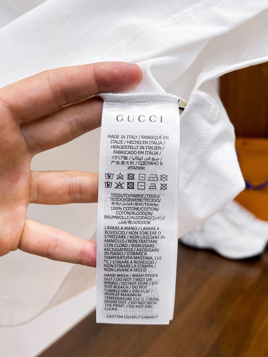 Gucci official counter update ~ new high quality short sleeve T-shirt 🔥🔥 heavy launch 300g high density/小玲 - Image 10