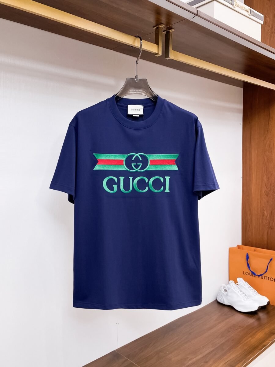 Gucci official counter update ~ new high quality short sleeve T-shirt 🔥🔥 heavy launch 300g high density/小玲 - Image 3