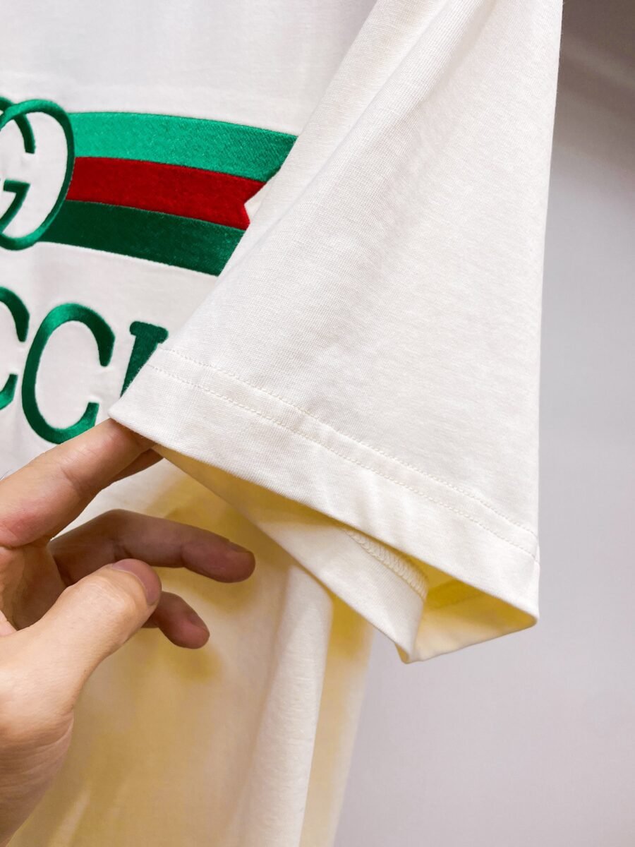 Gucci official counter update ~ new high quality short sleeve T-shirt 🔥🔥 heavy launch 300g high density/小玲 - Image 6