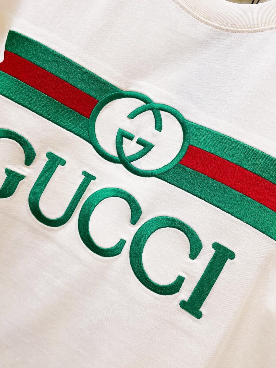 Gucci official counter update ~ new high quality short sleeve T-shirt 🔥🔥 heavy launch 300g high density/小玲 - Image 7