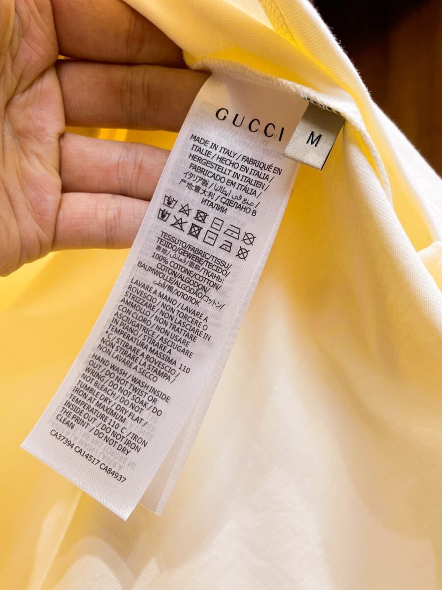 Gucci official counter update ~ new high quality short sleeve T-shirt 🔥🔥 heavy launch 300g high density/小玲 - Image 8