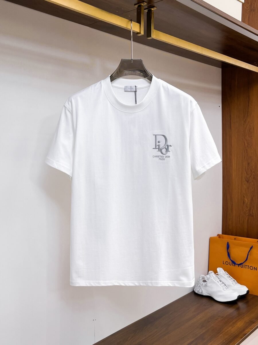 Dior official store update ~ new high quality short sleeve T-shirt 🔥🔥 heavy launch 300g high density/小玲 - Image 4