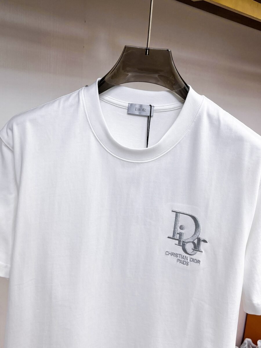 Dior official store update ~ new high quality short sleeve T-shirt 🔥🔥 heavy launch 300g high density/小玲 - Image 5