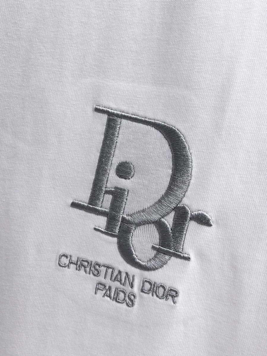 Dior official store update ~ new high quality short sleeve T-shirt 🔥🔥 heavy launch 300g high density/小玲 - Image 6
