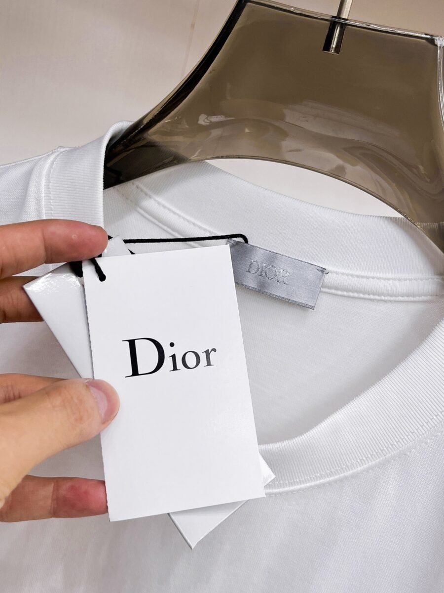 Dior official store update ~ new high quality short sleeve T-shirt 🔥🔥 heavy launch 300g high density/小玲 - Image 7