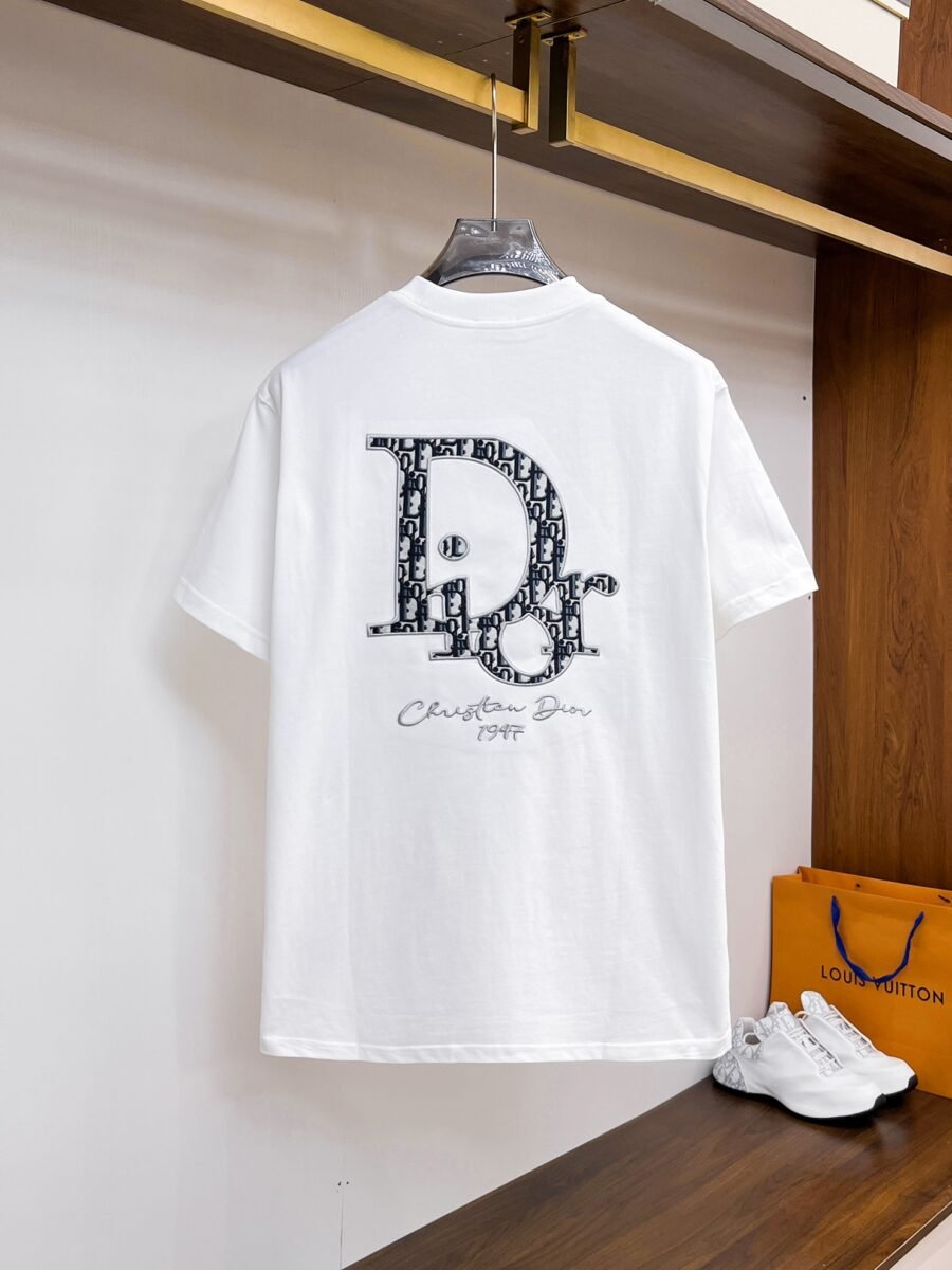 Dior official store update ~ new high quality short sleeve T-shirt 🔥🔥 heavy launch 300g high density/小玲 - Image 10