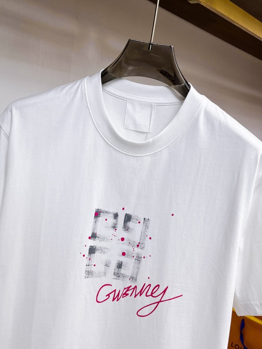 Givenchy official store update ~ new high quality short sleeve T-shirt 🔥🔥 heavy launch 300g high density/小玲 - Image 5
