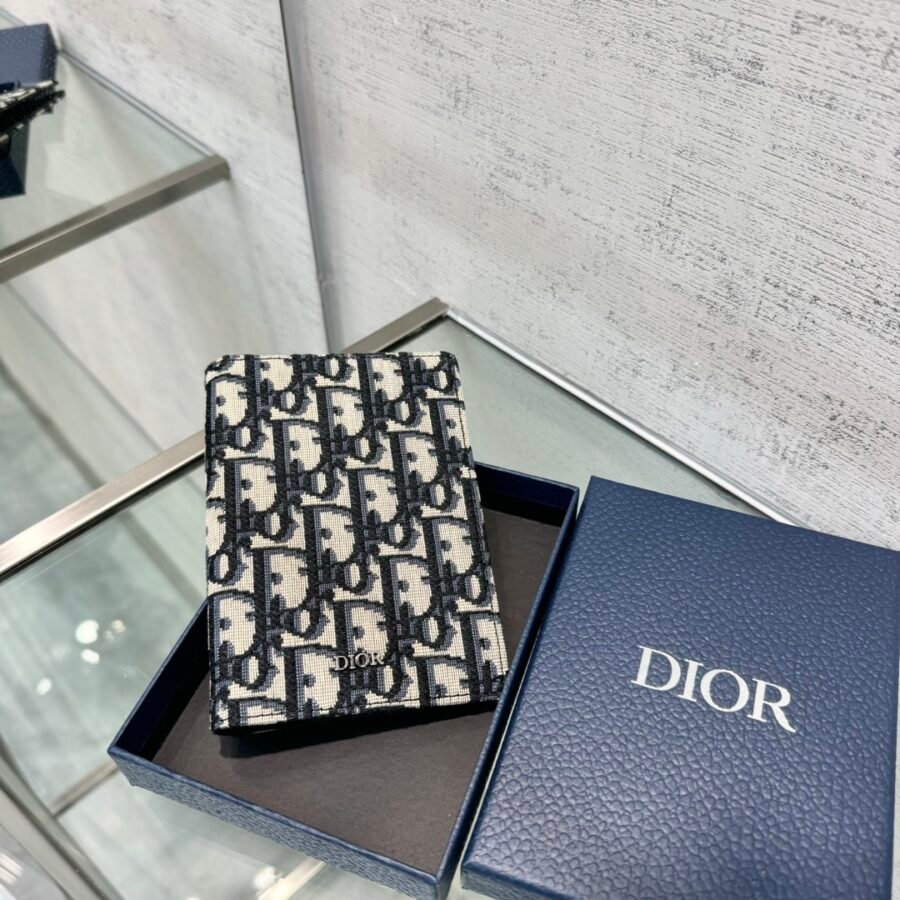 Dior Oblique series printed CD card holder passport case - Image 2